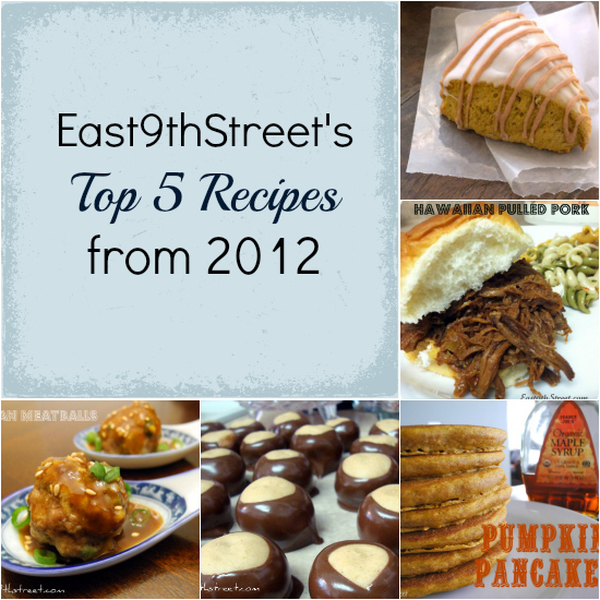 Top 5 Recipes from 2012