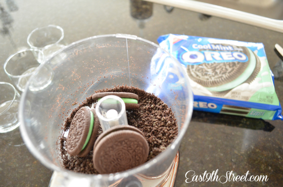 mint oreo cookies