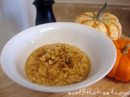 Pumpkin Oatmeal