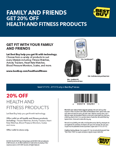 Best Buy 20% off coupon