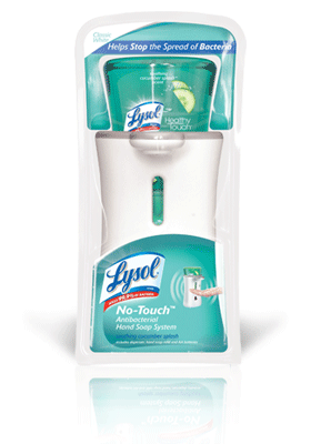 Lysol no touch hand soap