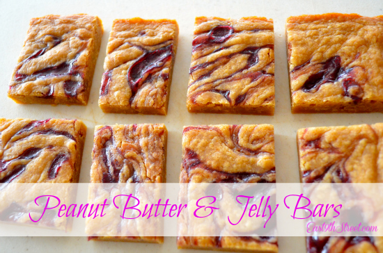 Peanut Butter and Jelly Bars