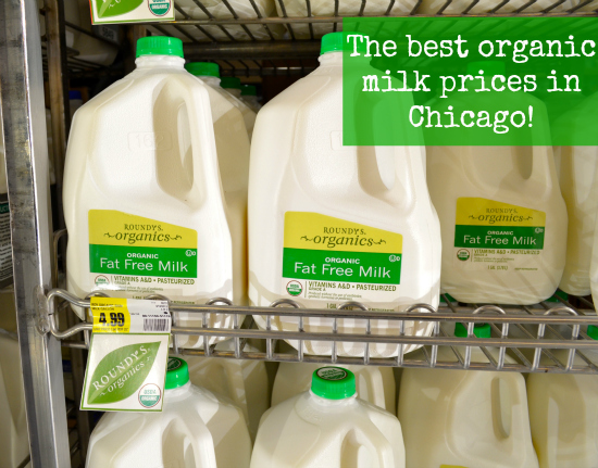 cheap organic milk in Chicago at #mymarianos