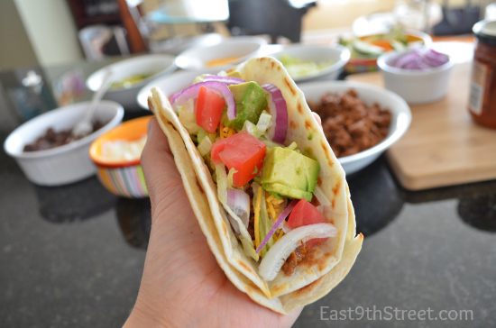 double decker taco