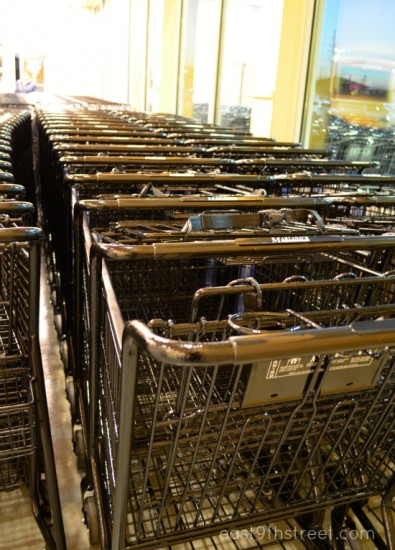 shopping carts at Mariano's Harwood Heights #mymarianos