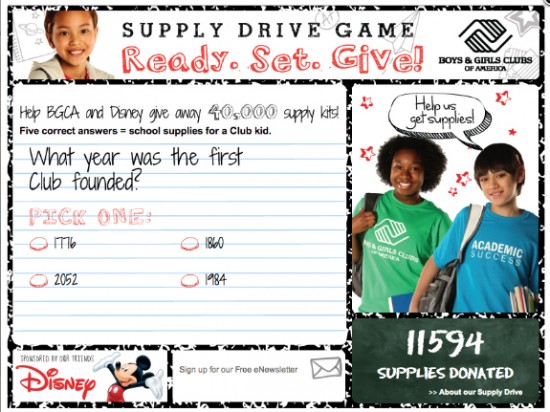 Ready Set Give to BGCA