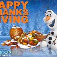Disney Frozen Happy Thanksgiving