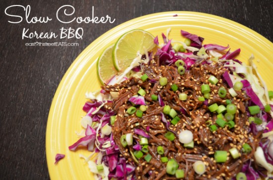 slow cooker korean bbq #CampbellsSkilledSaucers