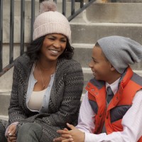 May (Nia Long) and Rick (Massai Z. Dorsey) in Tyler Perry's The Single Moms Club.
