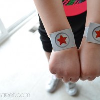 wonder woman superhero armbands