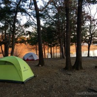 camping with kids - tent