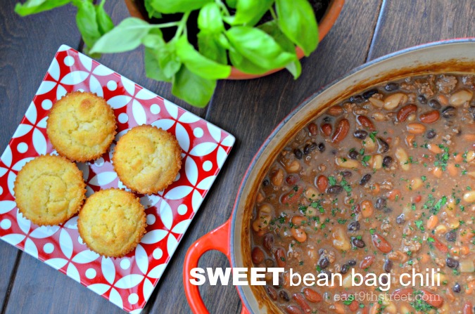 sweet bean bag chili recipe