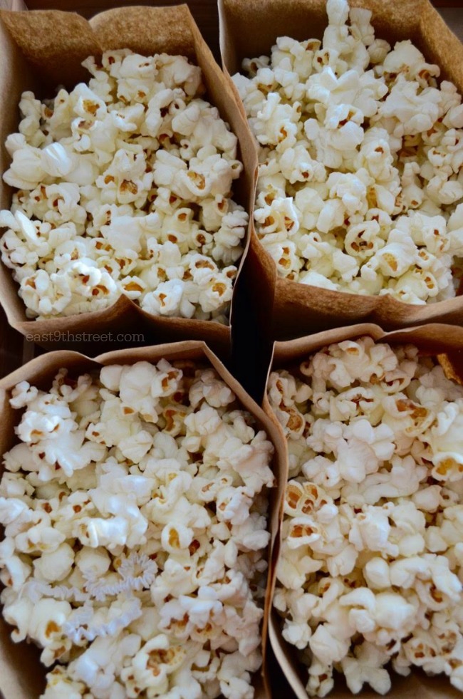 popcorn in bags
